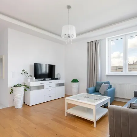 Przestronny Apartament Z Widokiem Na Miasto W Warszawie Varšava Exteriér fotografie