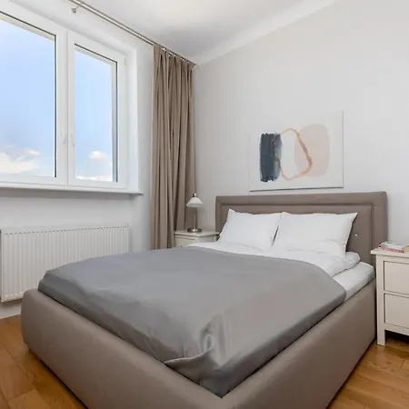 Przestronny Apartament Z Widokiem Na Miasto W Warszawie Varšava Exteriér fotografie